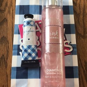 Diamond Shimmer Mist and Hand Cream